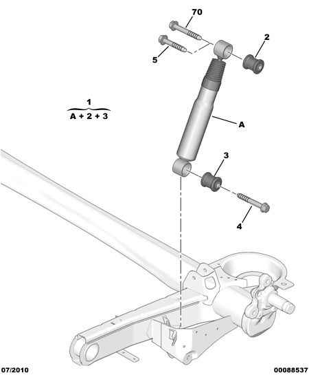 FIAT 98 060 365 80 - Shock Absorber www.autospares.lv