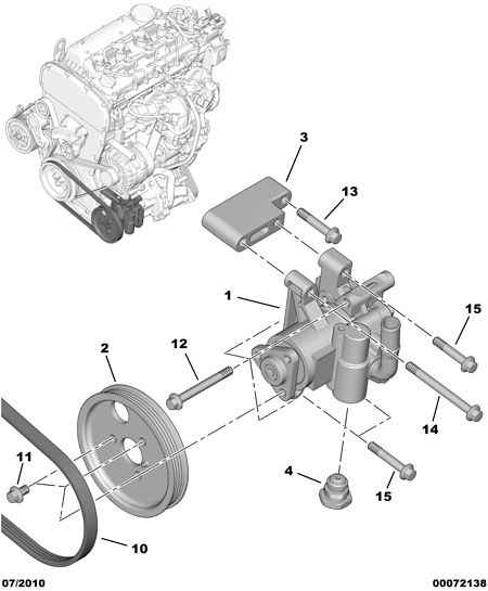 PEUGEOT 4009 Q4 - Ķīļrievu siksna autospares.lv