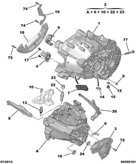 Opel 2105 51 - Virzītājčaula, Sajūgs www.autospares.lv