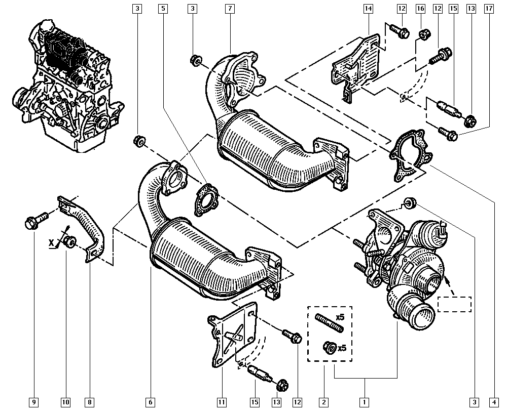 NISSAN 7701478024 - Kompresors, Turbopūte autospares.lv