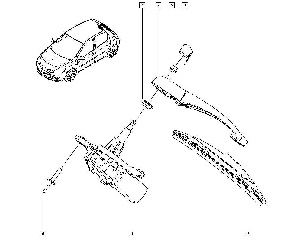 RENAULT 7711 422 568 - Щетка стеклоочистителя www.autospares.lv