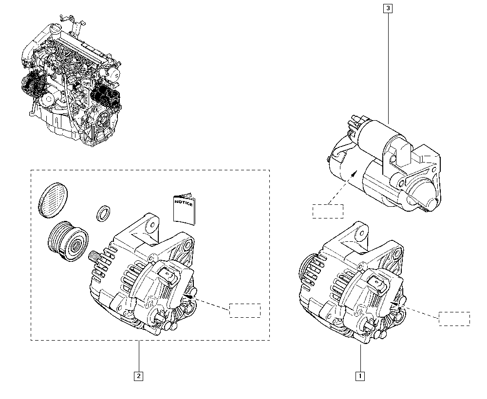 RENAULT 77 11 497 099 - Ģenerators autospares.lv