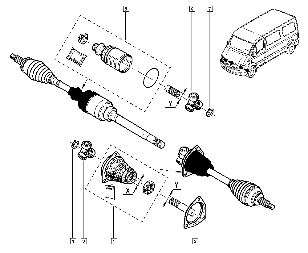 RENAULT 7701470910 - Putekļusargs, Piedziņas vārpsta autospares.lv