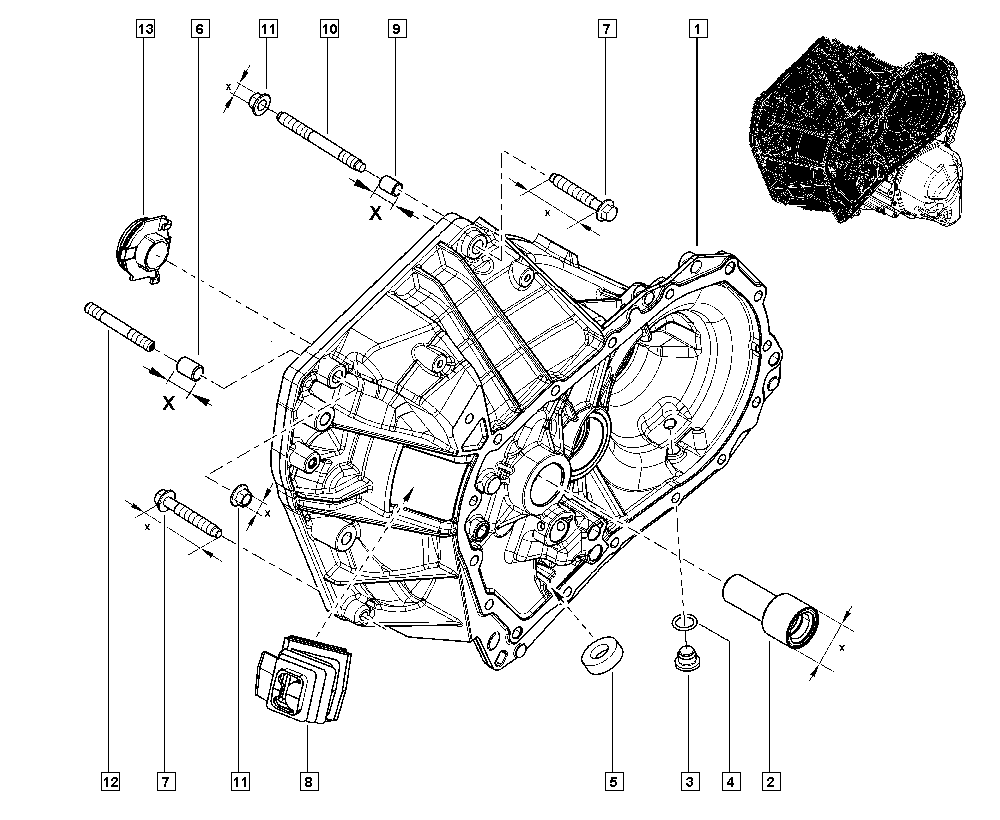 DACIA 77 00 102 781 - Izspiedējgultnis autospares.lv