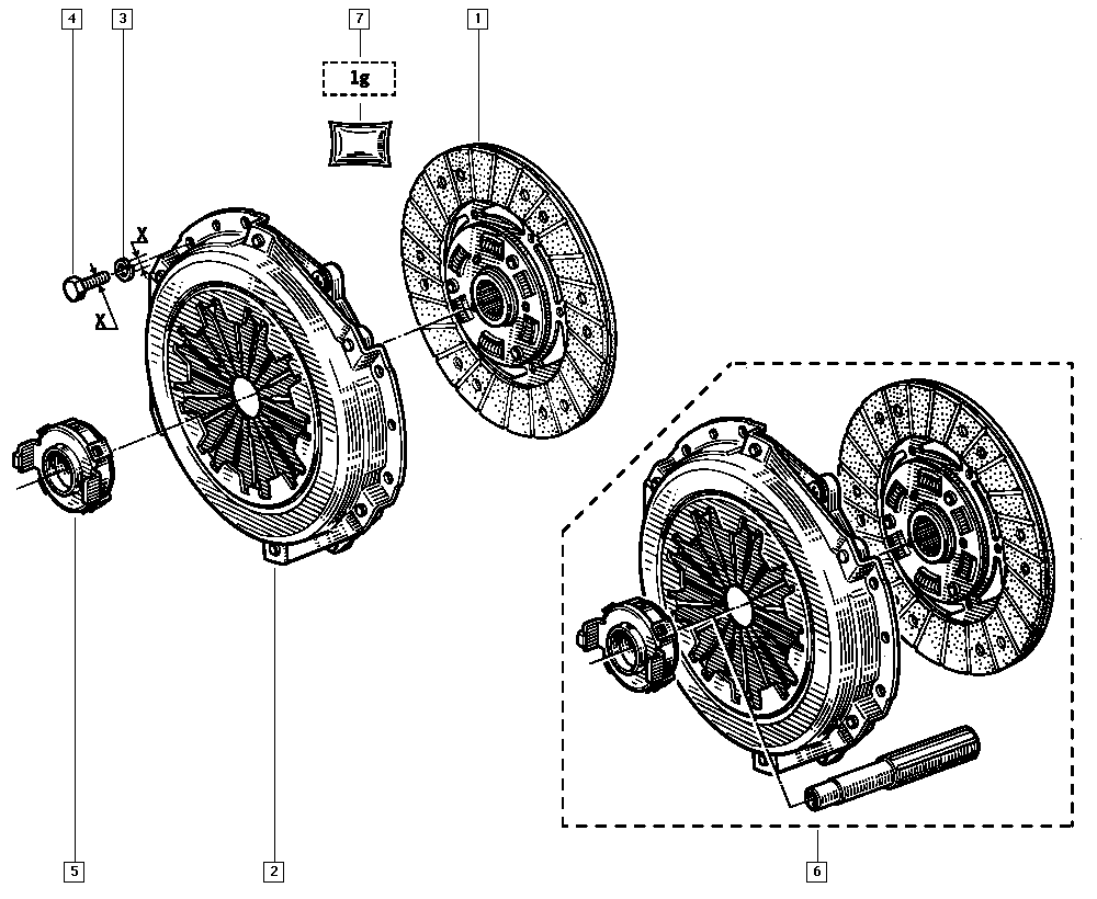 DACIA 77 00 869 415 - Izspiedējgultnis autospares.lv