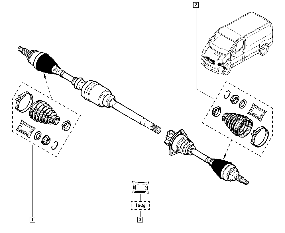 RENAULT 7701473176 - Пыльник, приводной вал www.autospares.lv