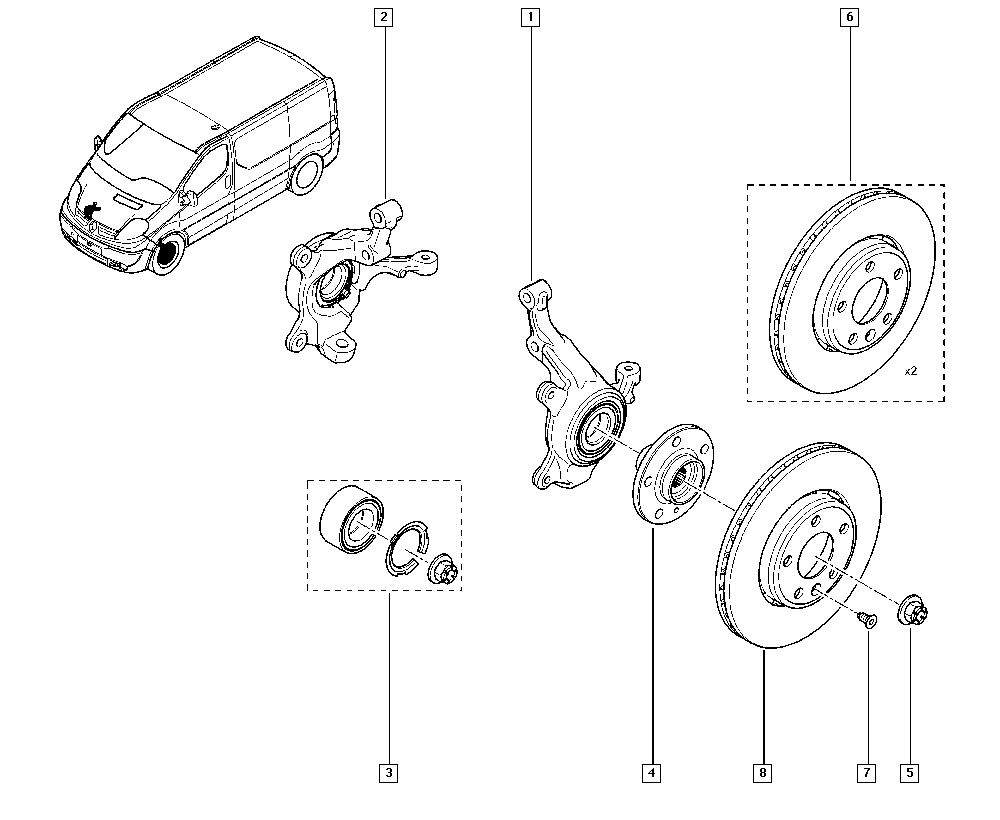 Barreiros 77 11 130 077 - Bremžu diski www.autospares.lv