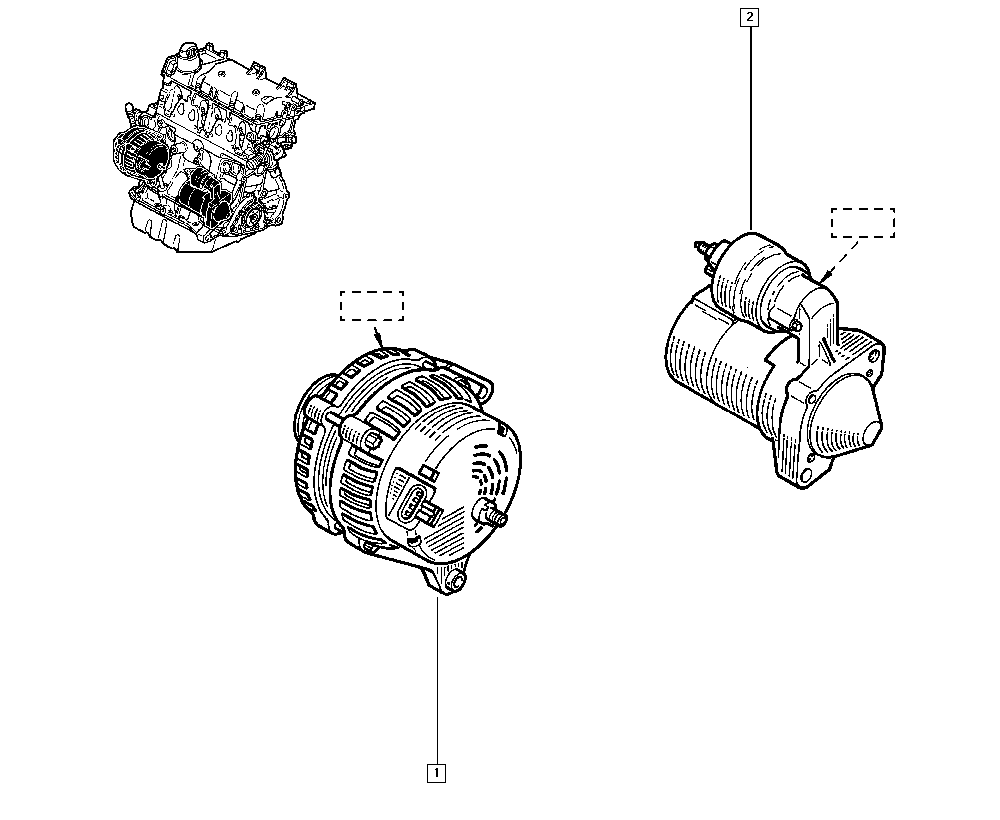 RENAULT 82 00 660 045 - Alternator www.autospares.lv