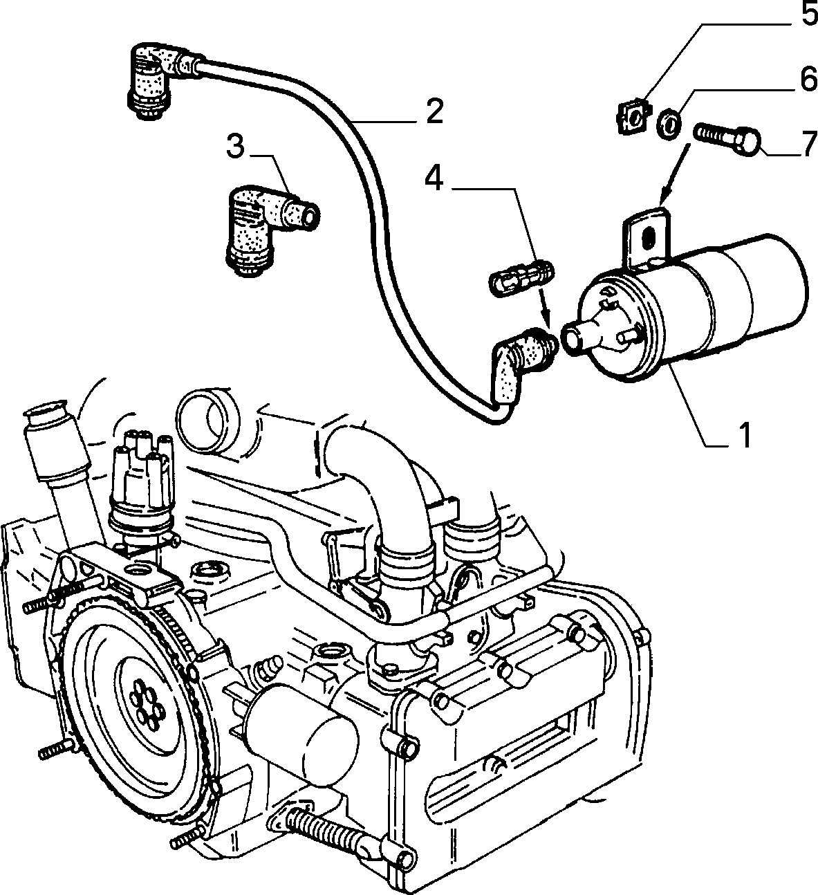 FIAT 60590029 - Komutators, Aizdedzes sistēma autospares.lv