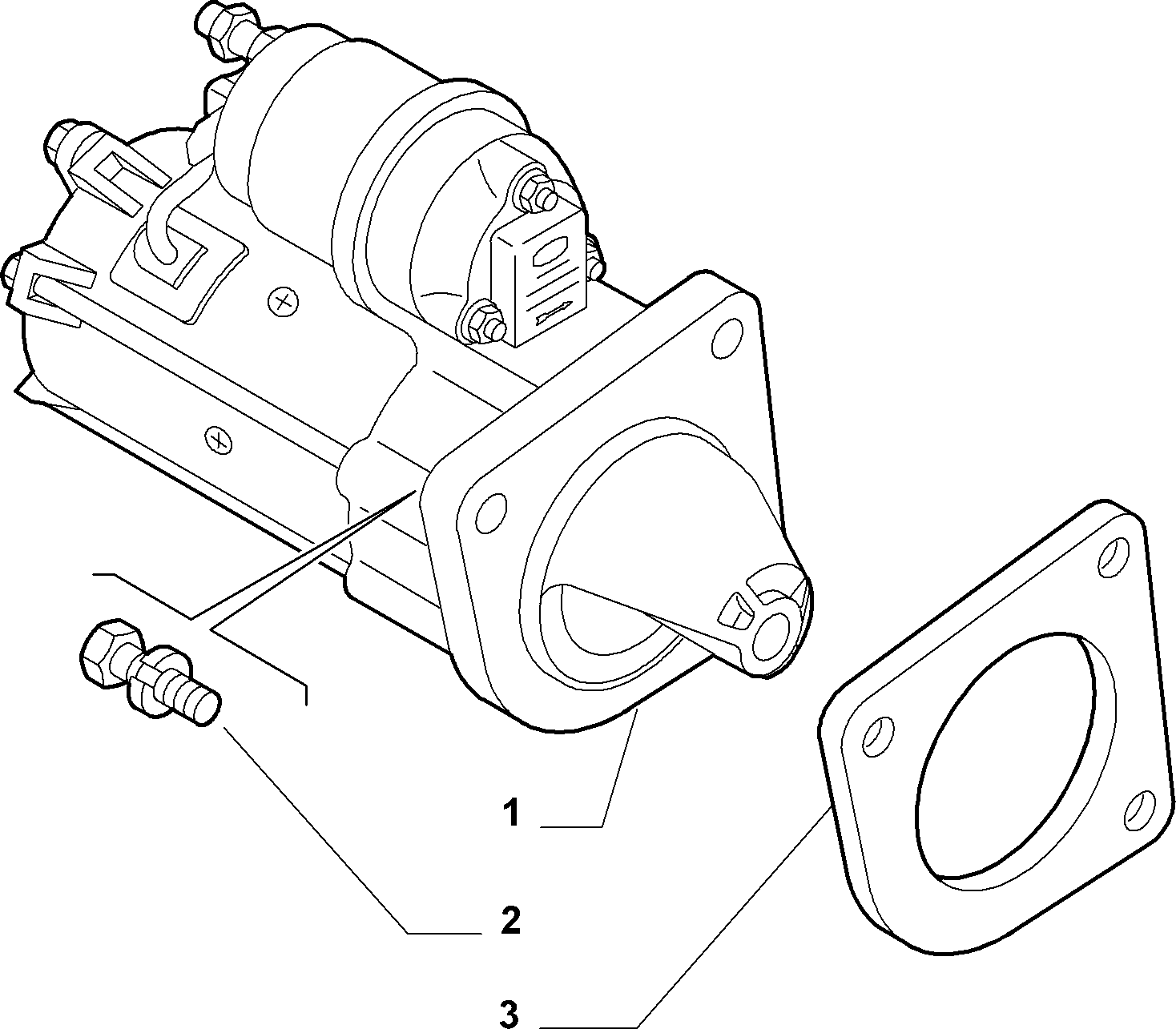 FIAT 60813461 - Starteris autospares.lv