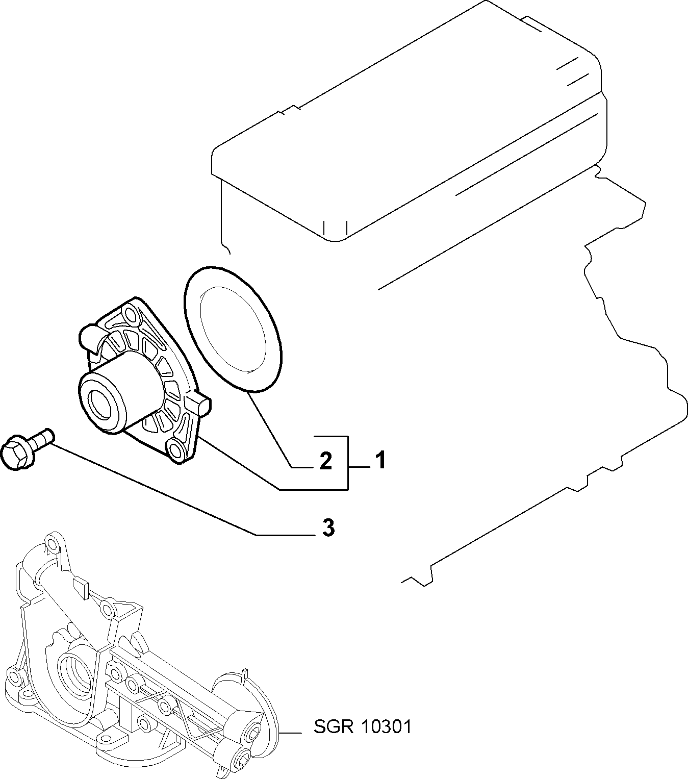 Chevrolet 55209993 - Ūdenssūknis autospares.lv