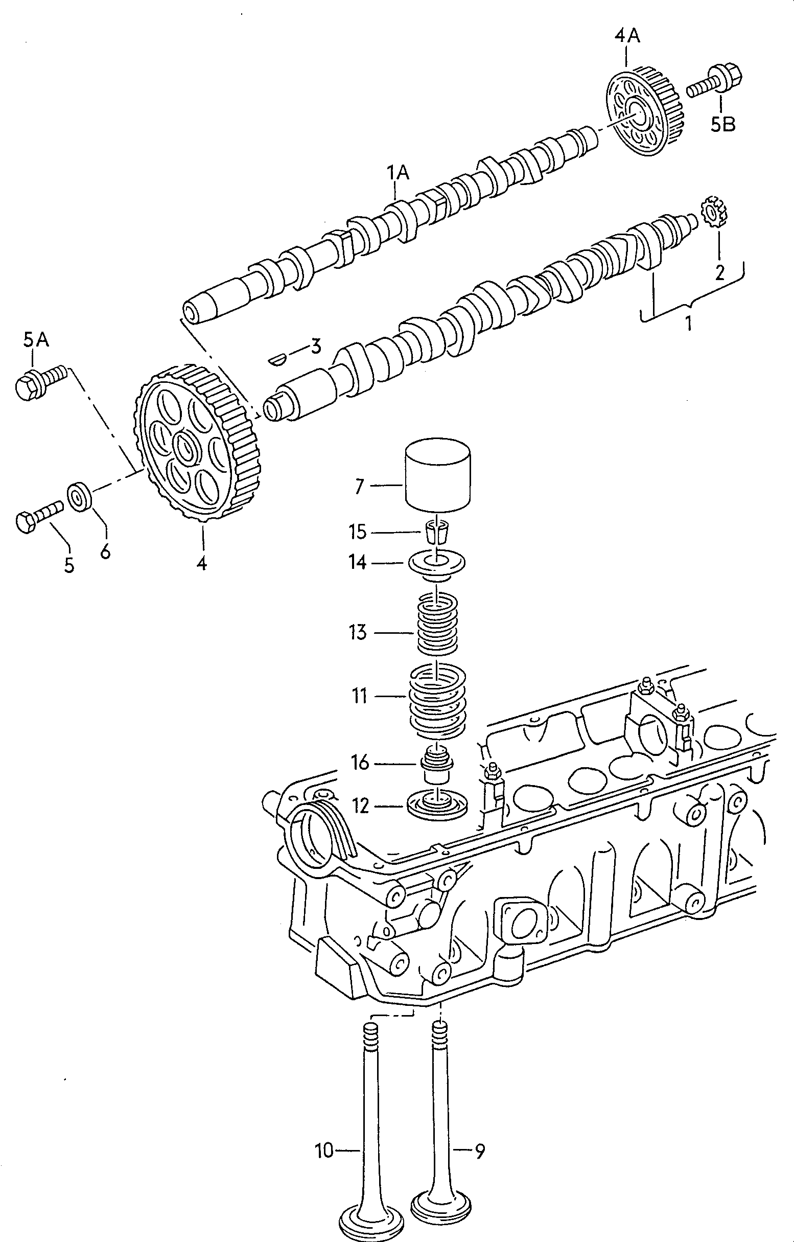 VAG 048109611B - Izplūdes vārsts autospares.lv