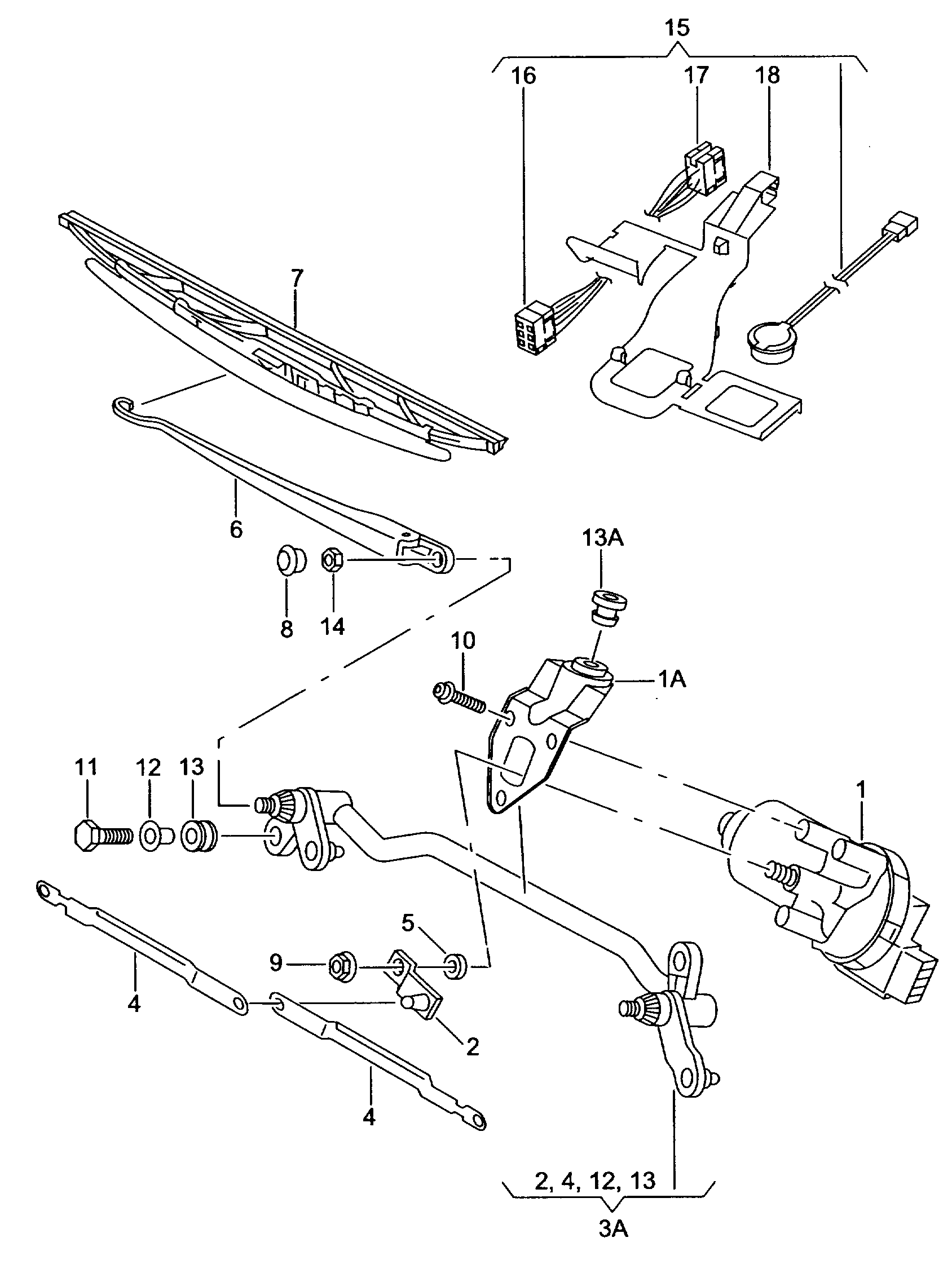 Seat 6L1955425C - Stikla tīrītāja slotiņa autospares.lv