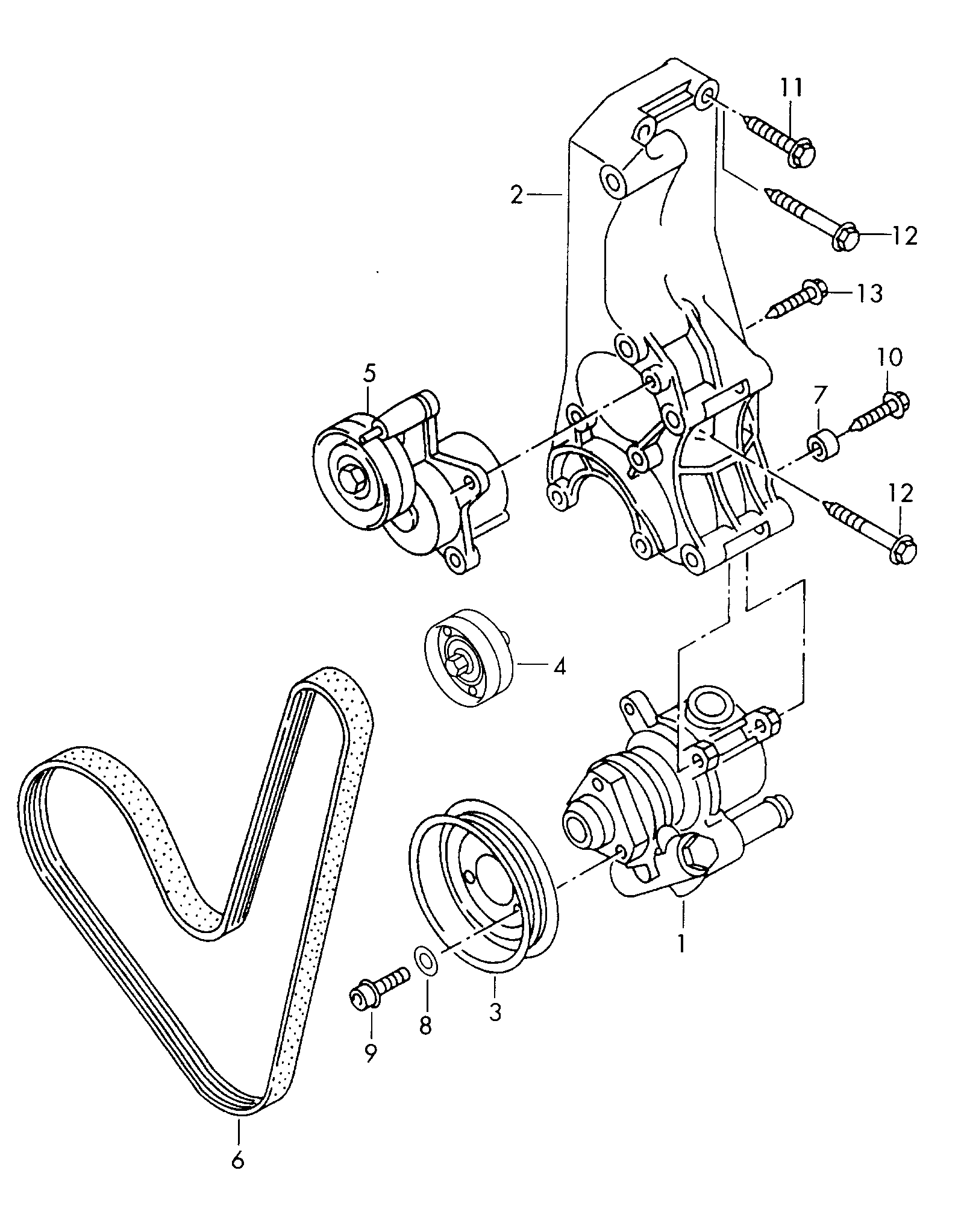 VAG 036145933J - Ķīļrievu siksna autospares.lv