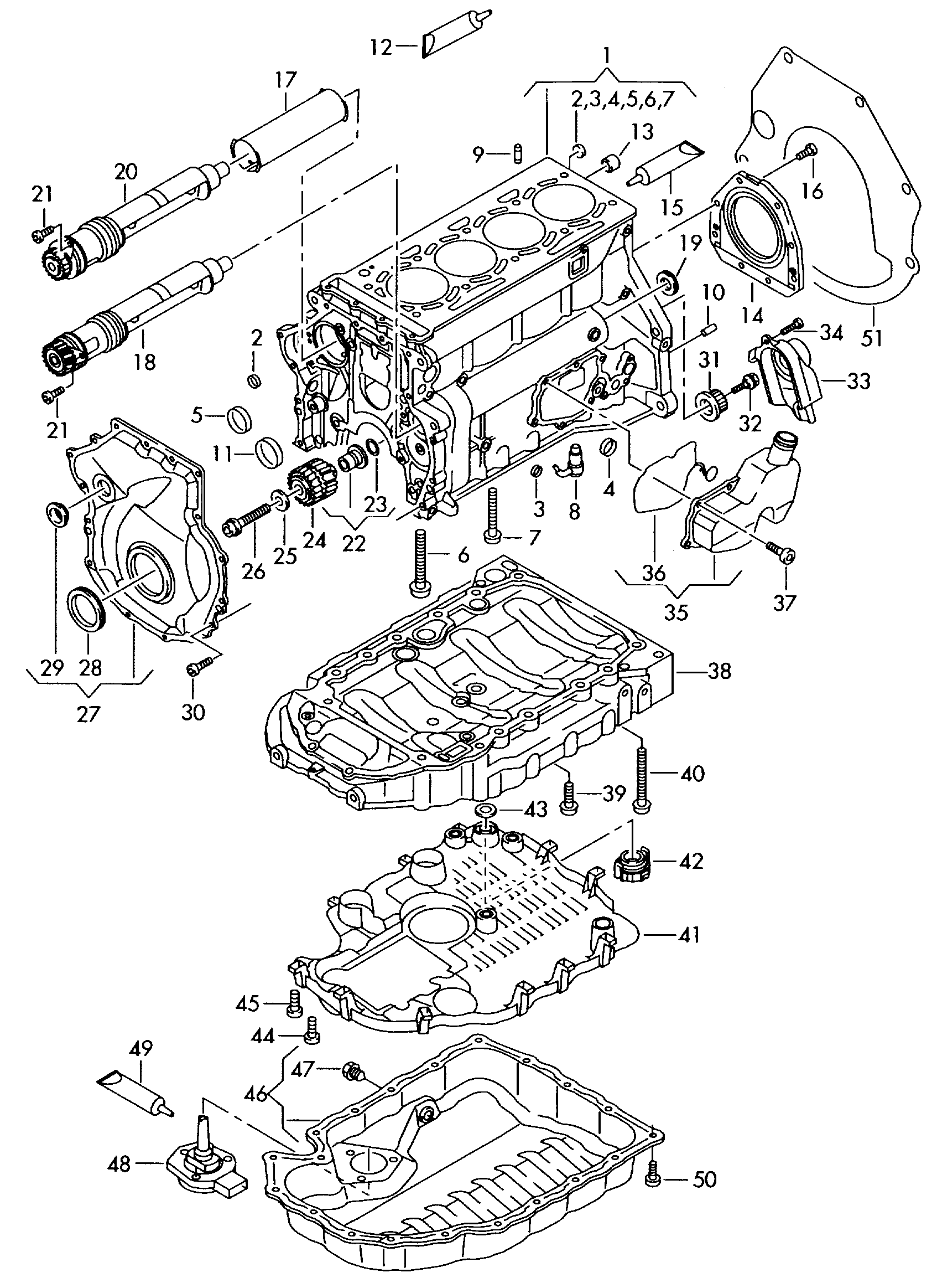 VW (SVW) N 911 679 01 - Korķis, Eļļas vācele autospares.lv