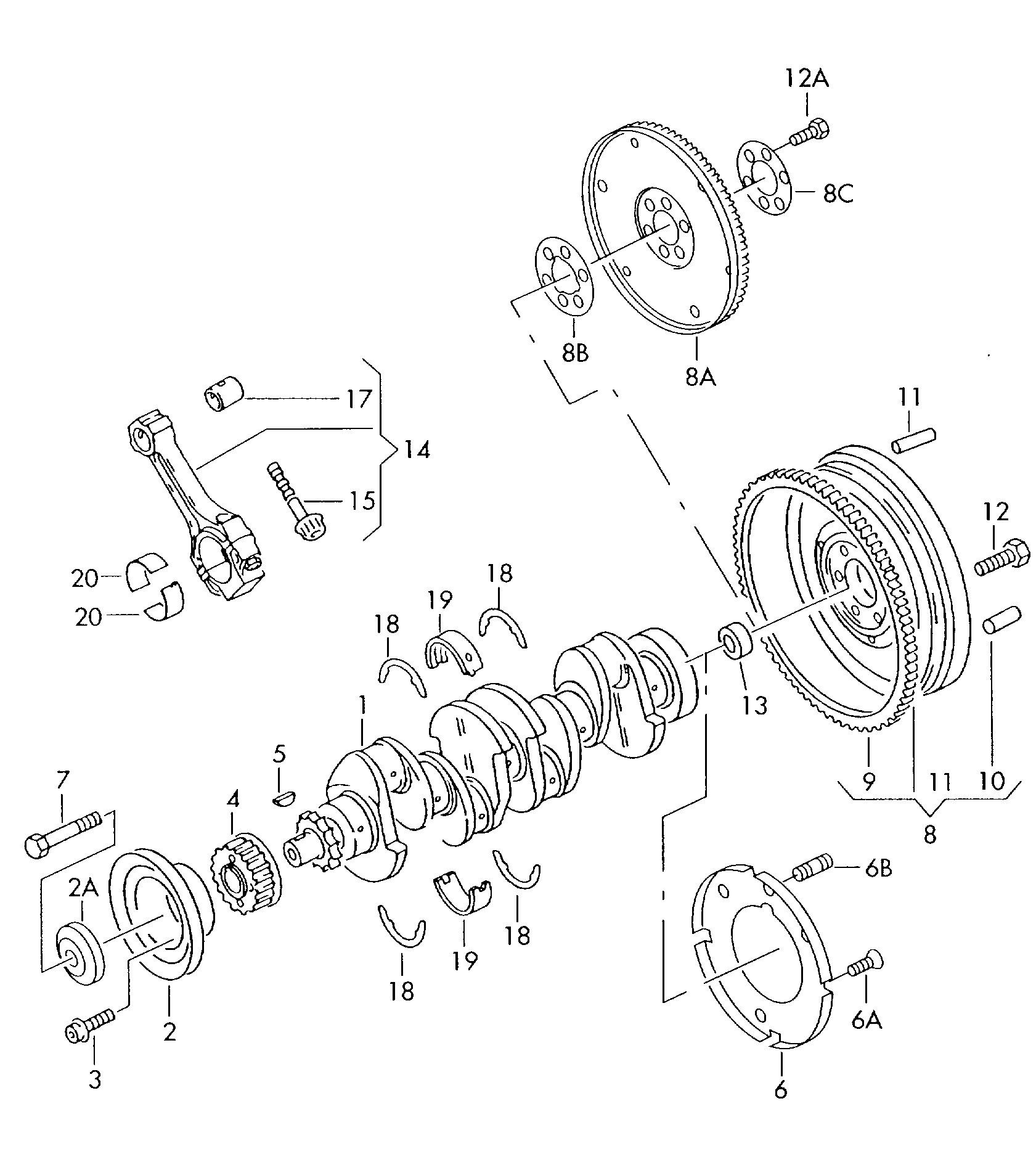 VAG N  90577101 - Pulley Bolt www.autospares.lv