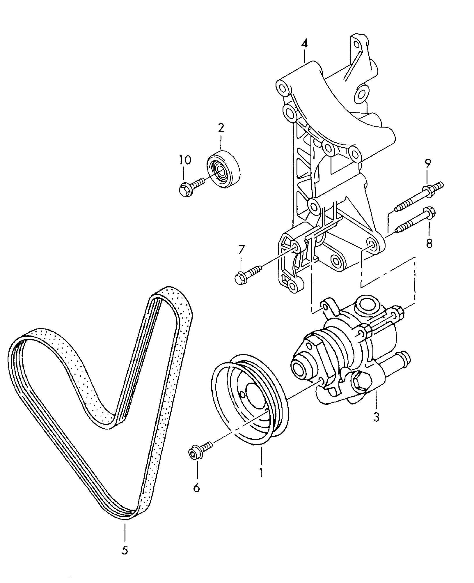 VAG 047903137G - Ķīļrievu siksna autospares.lv