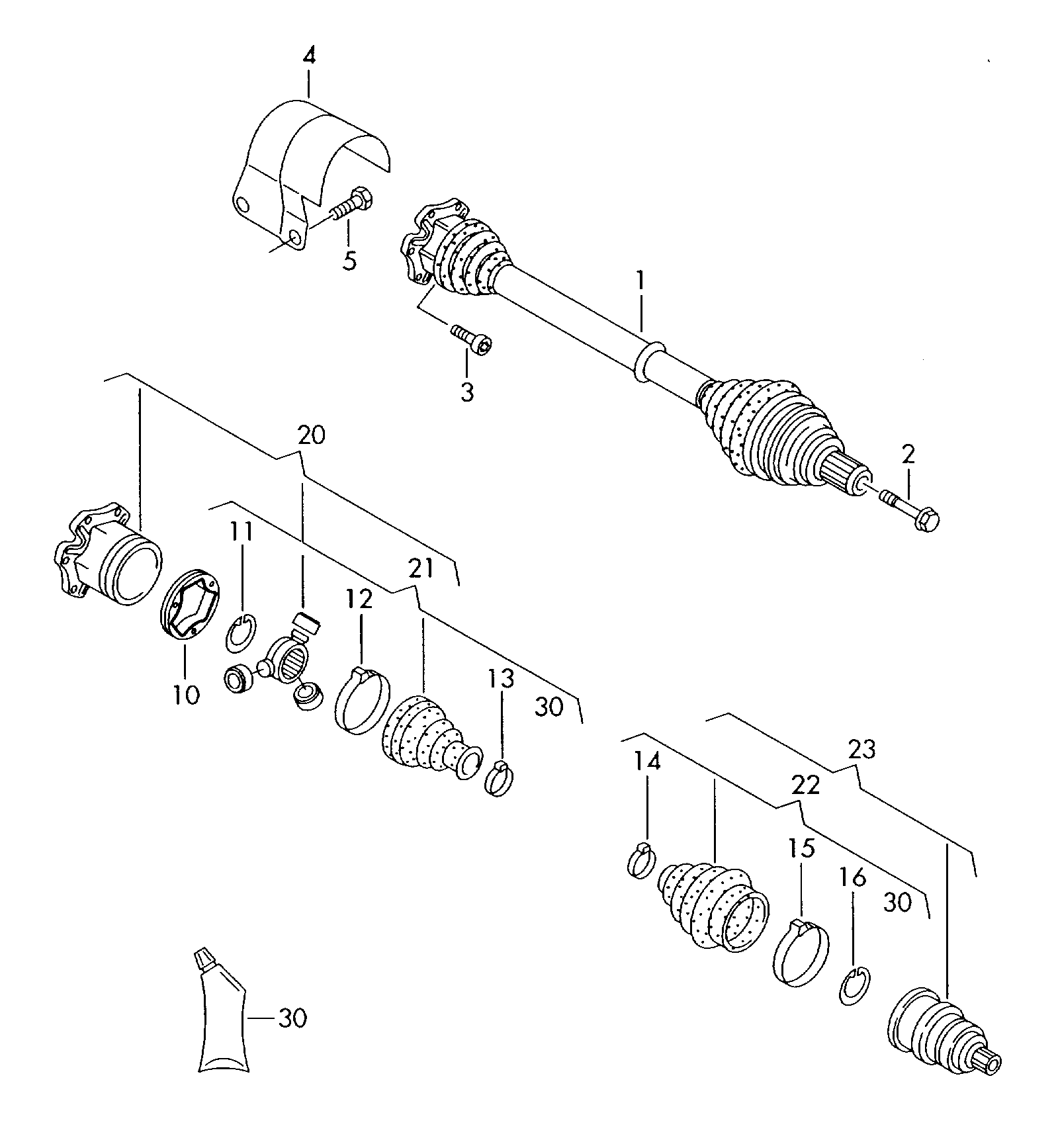 Skoda 1K0 407 271 KB - Piedziņas vārpsta autospares.lv