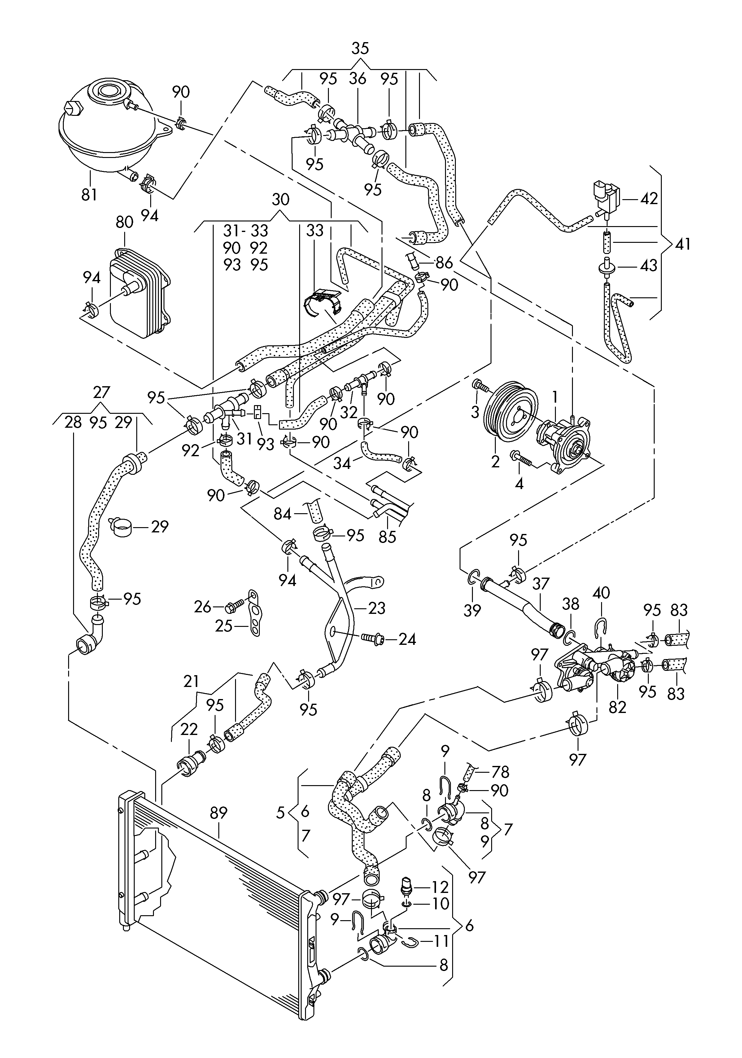 VAG 03F 121 004D - Ūdenssūknis autospares.lv