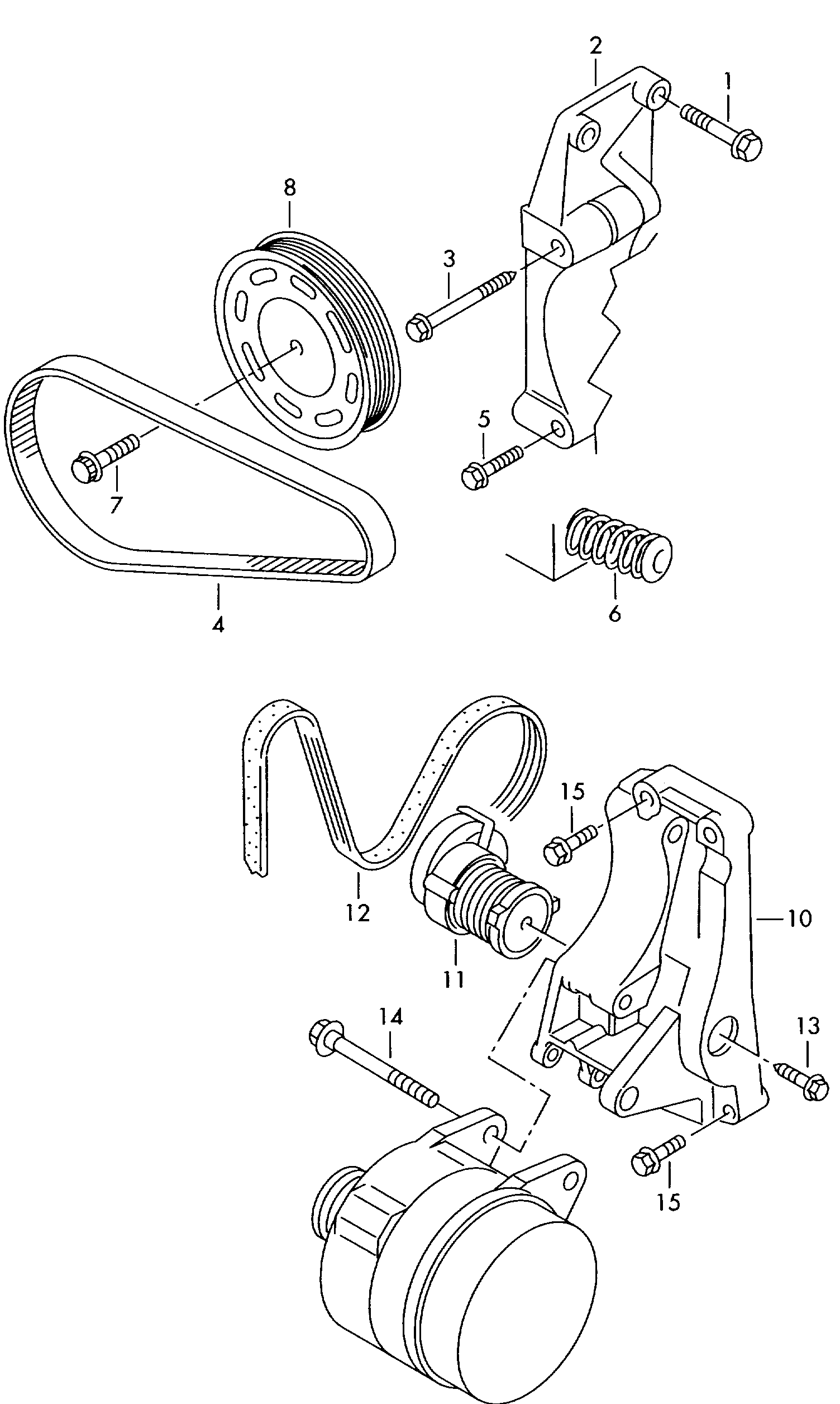 VAG 1K0260849B - Ķīļrievu siksna autospares.lv