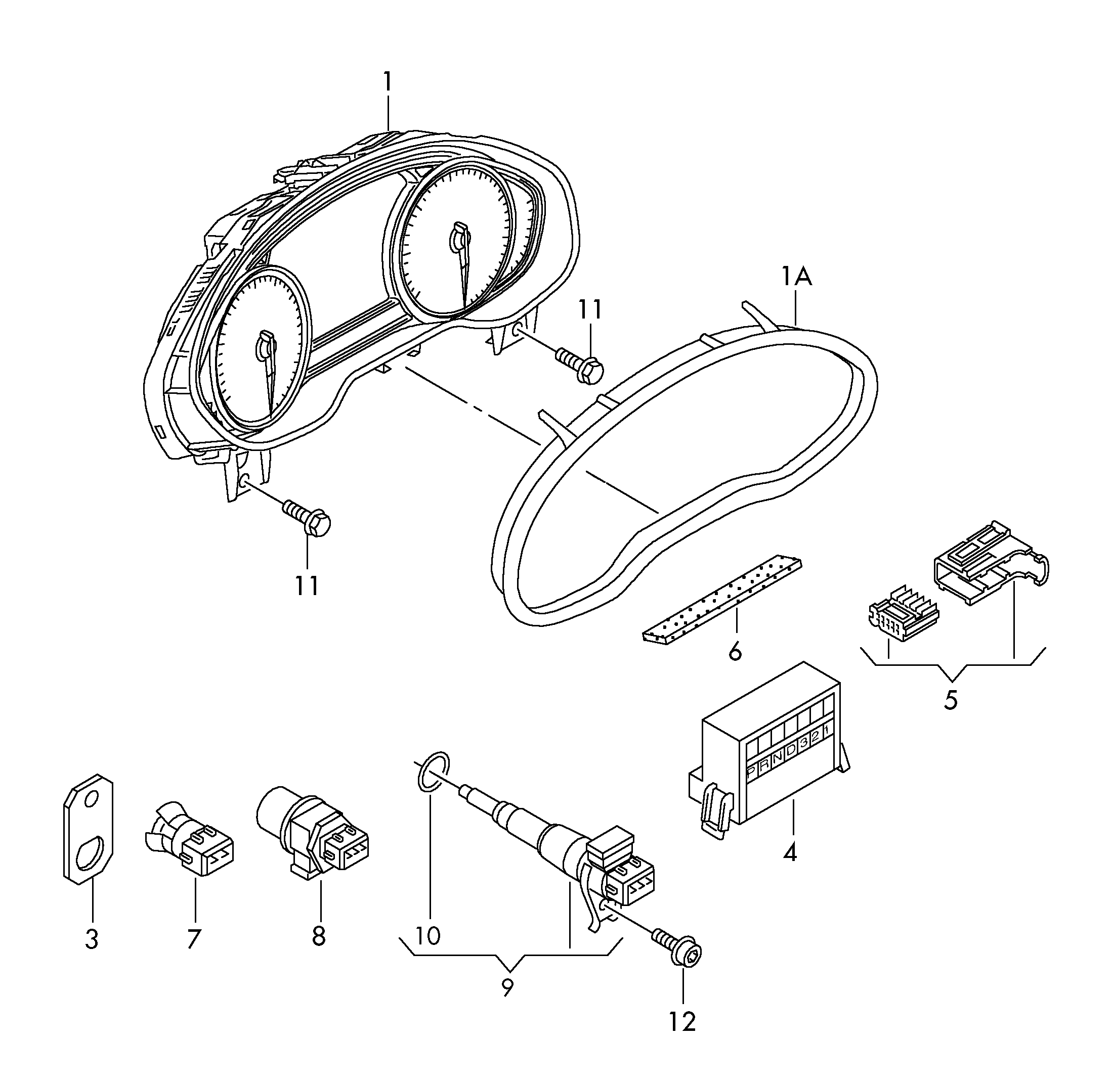 Seat 8Z0 820 535 A - Sensor, exterior temperature www.autospares.lv