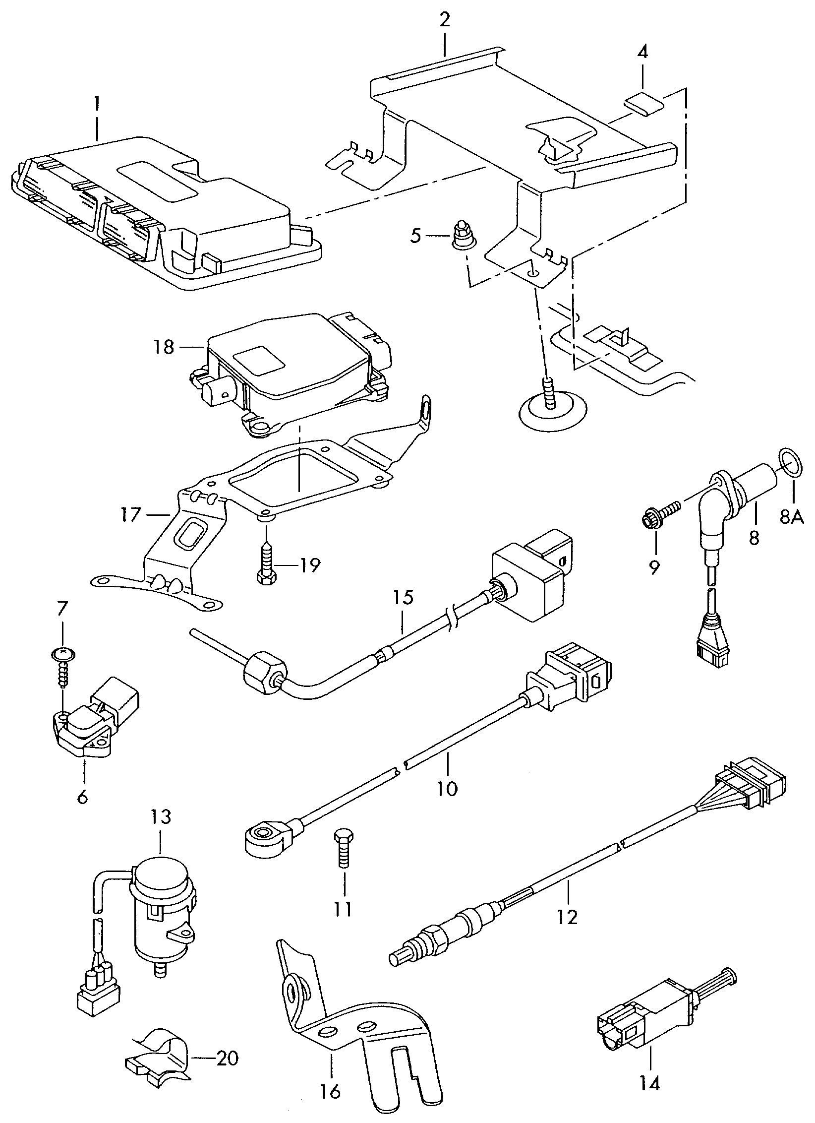 Skoda 1K0 998 262 G - Lambda Sensor www.autospares.lv