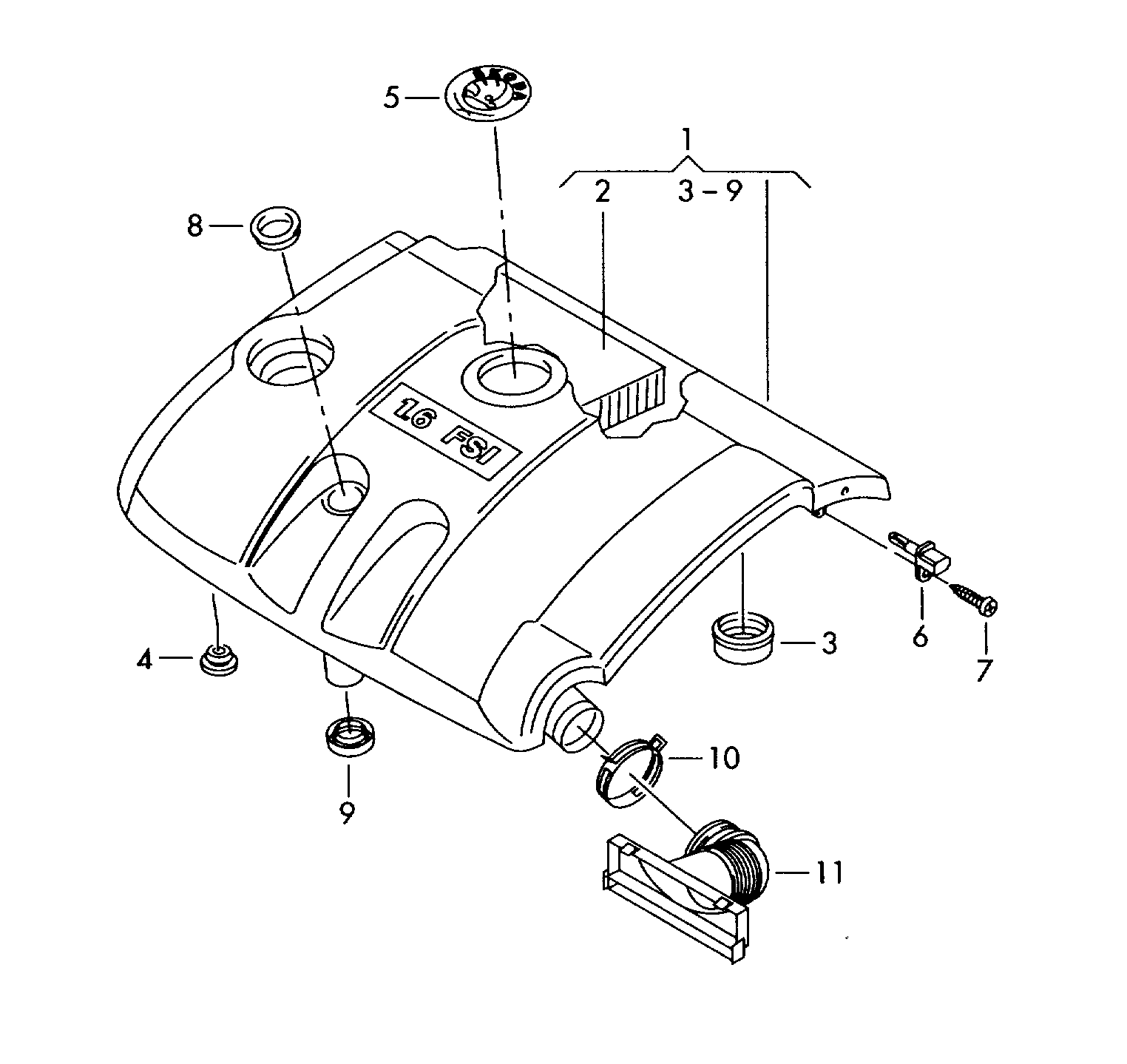 VW 03C 129 620 B - Gaisa filtrs autospares.lv