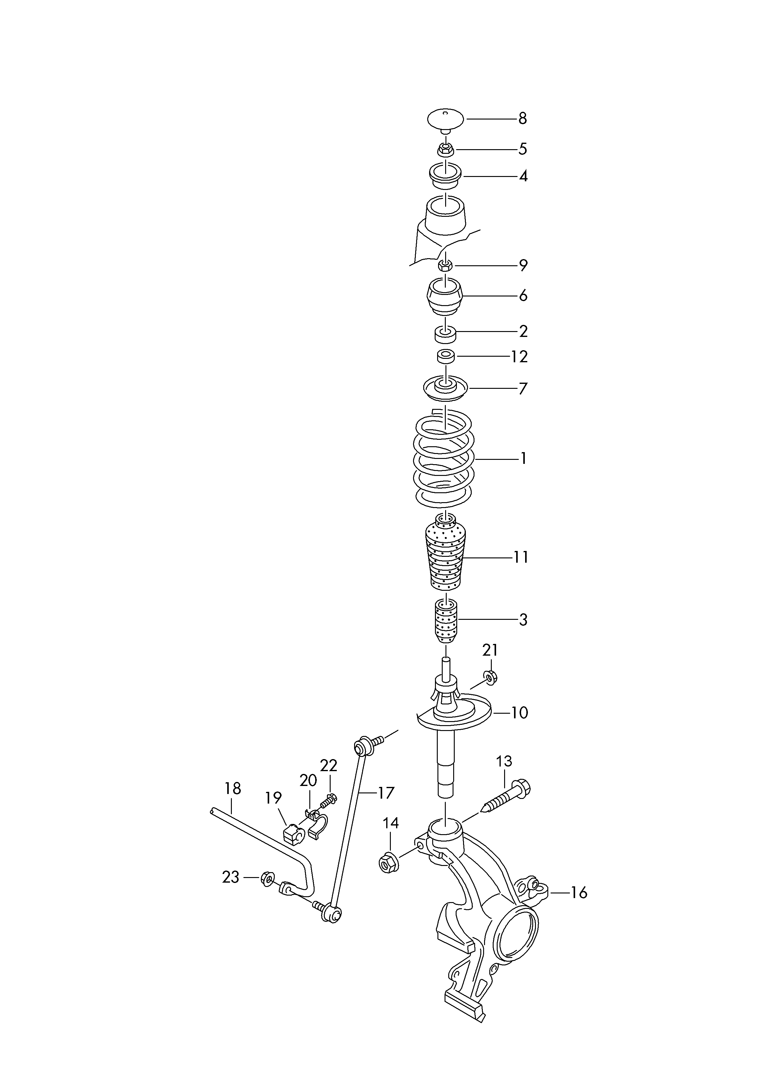 AUDI 6Q0 411 314 P - Bearing Bush, stabiliser www.autospares.lv