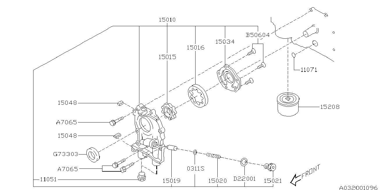 Honda 15208AA080 - Eļļas filtrs www.autospares.lv