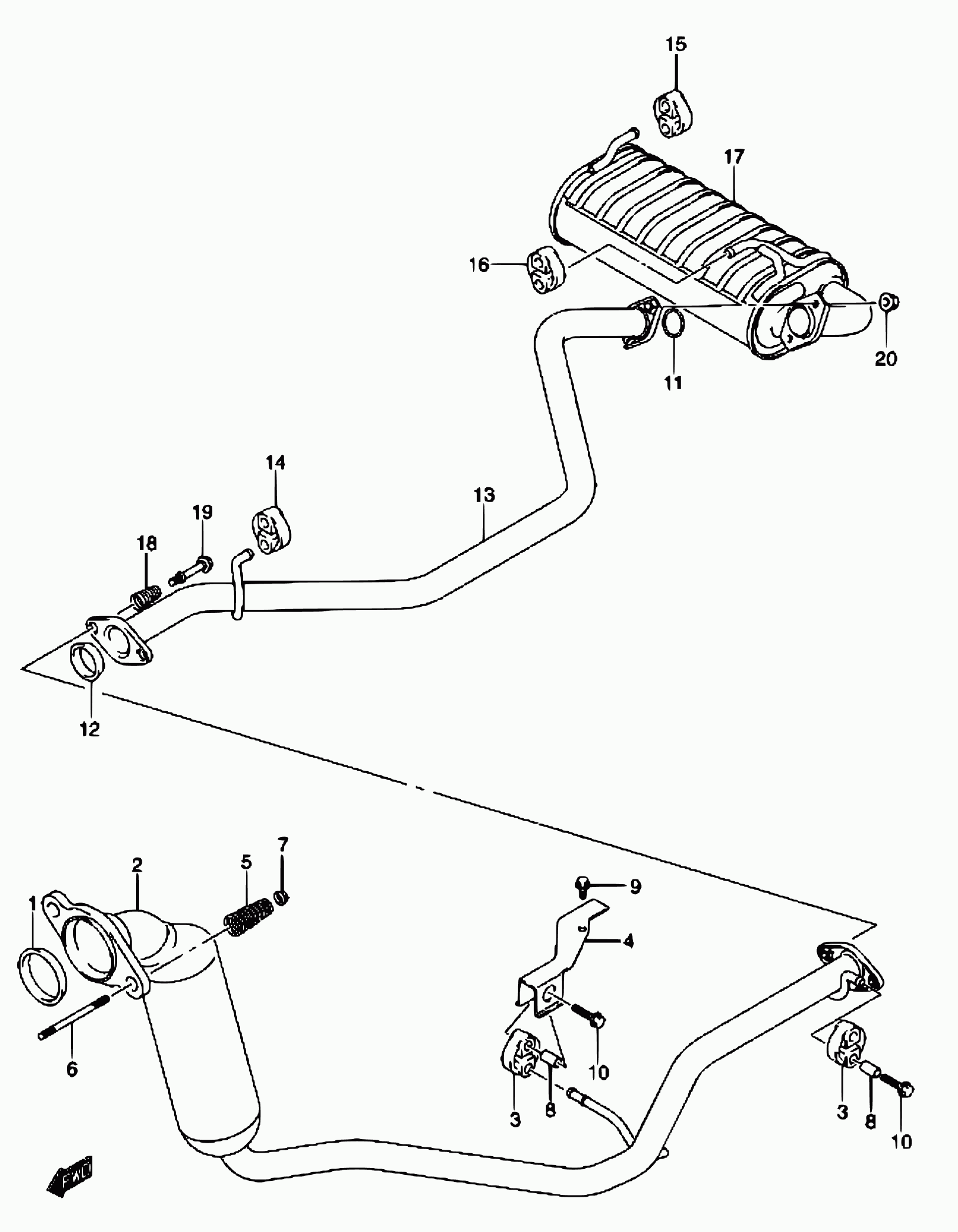 Suzuki 14281-84A00 - Bukse, Stabilizators www.autospares.lv