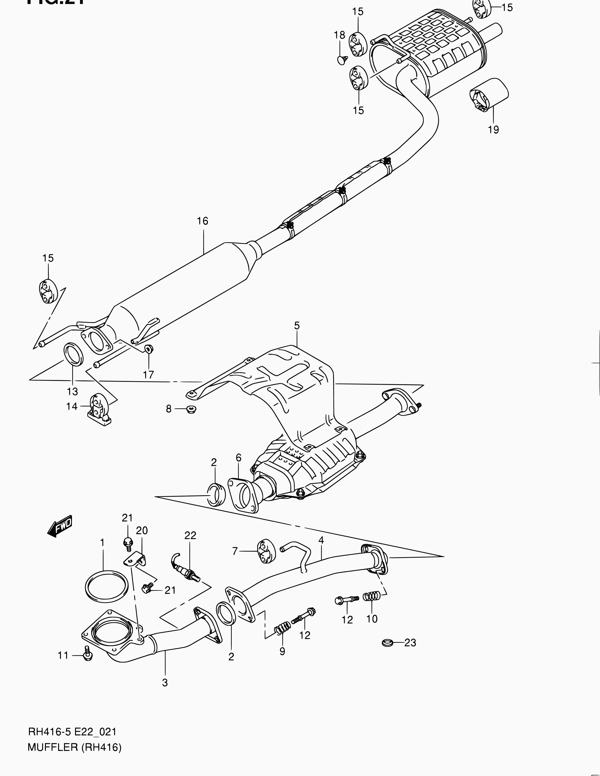 Suzuki 18213-63J10 - Lambda Sensor www.autospares.lv