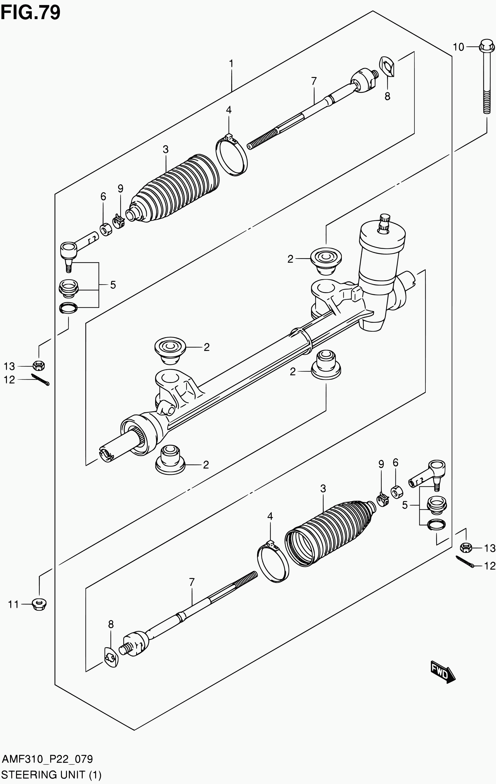 Suzuki 48810-M68K0-0 - Tie Rod End www.autospares.lv