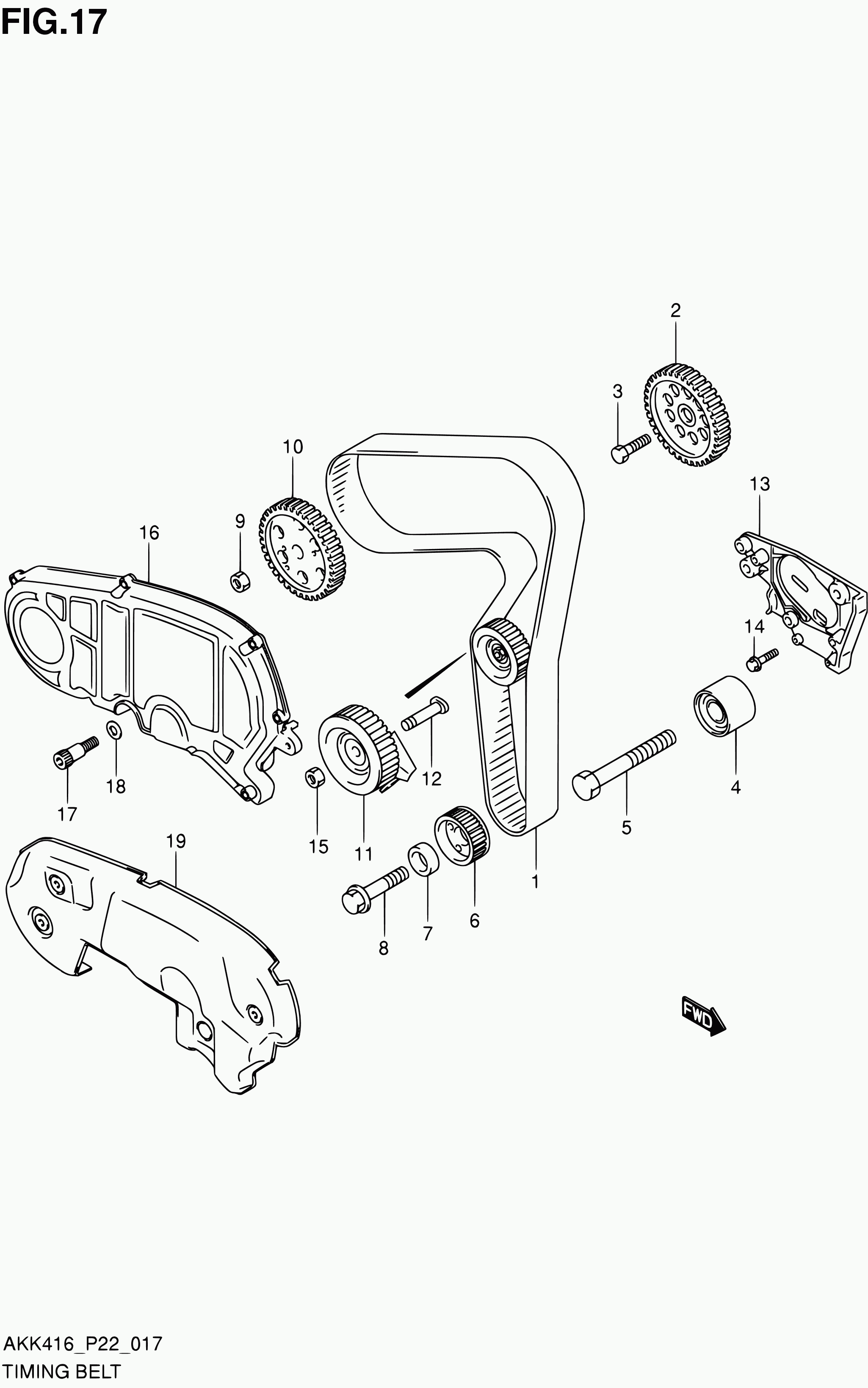 Suzuki 12761-62M00 - Zobsiksna autospares.lv