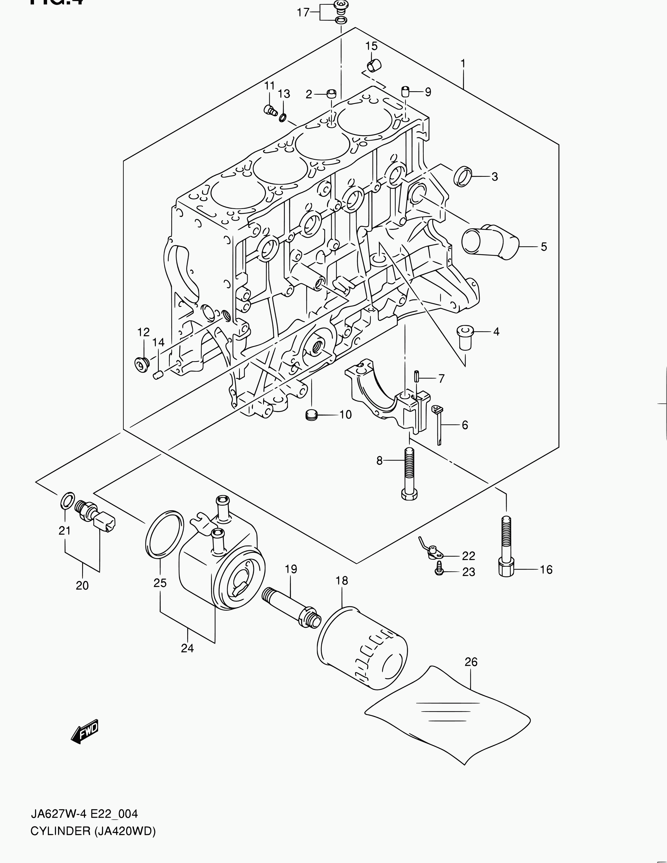 DAEWOO 16510-66G02 - Eļļas filtrs autospares.lv