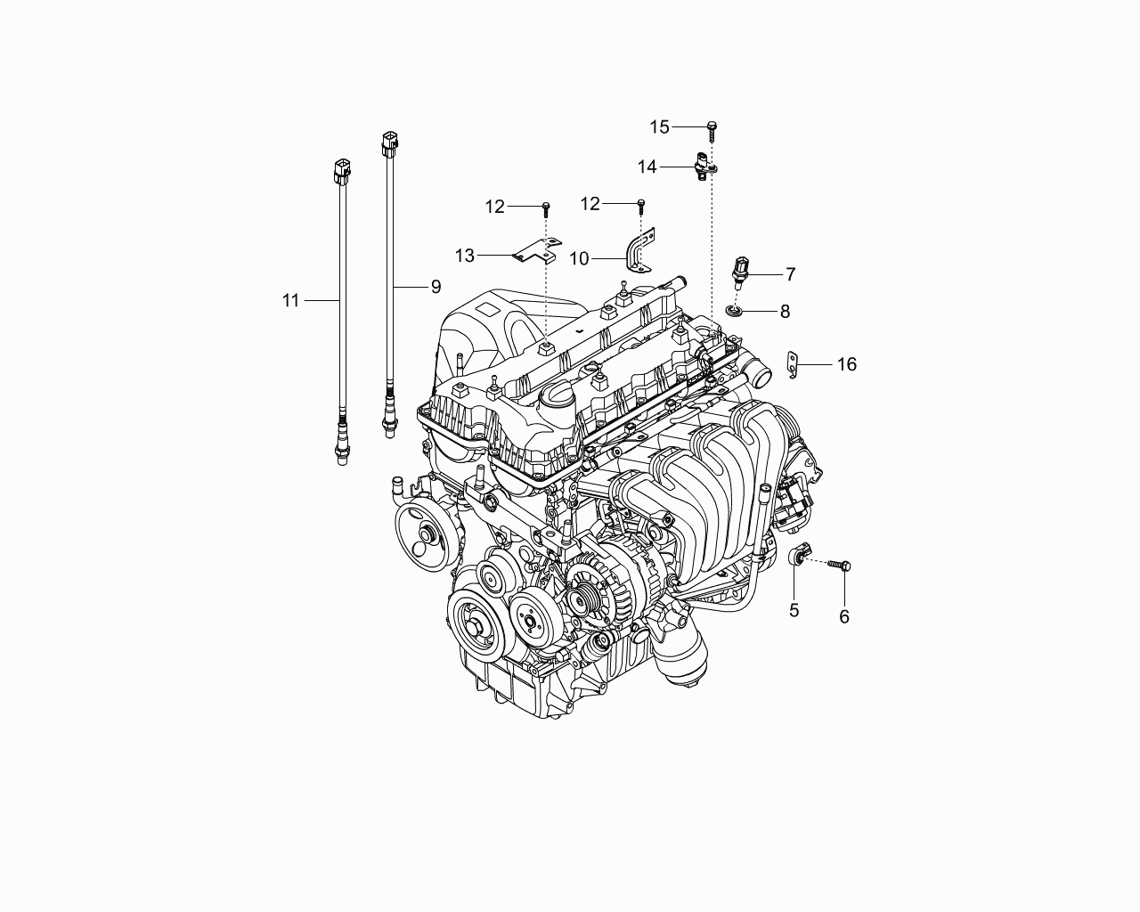 Ssangyong 1725400017 - Lambda zonde autospares.lv