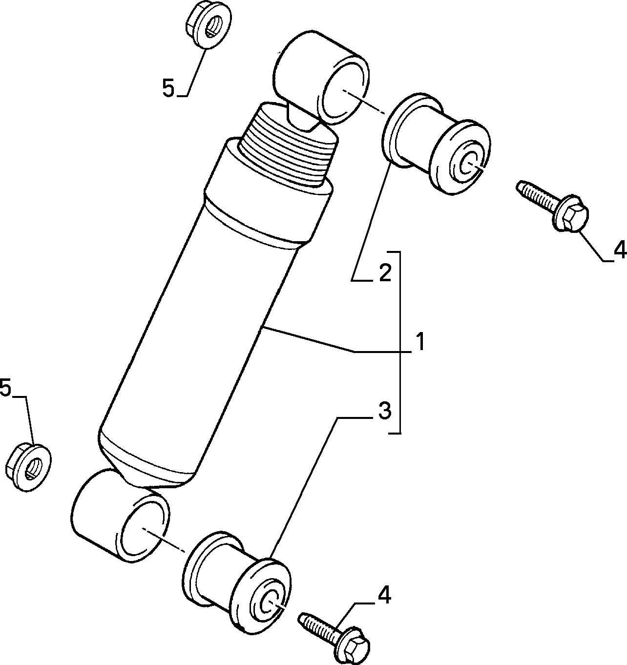 FIAT 9633627387 - Shock Absorber www.autospares.lv