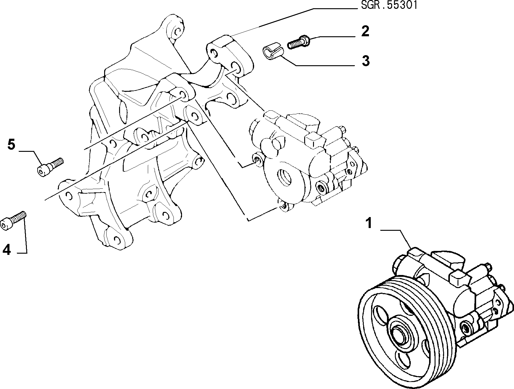 PEUGEOT 9640906480 - Hydraulic Pump, steering system www.autospares.lv