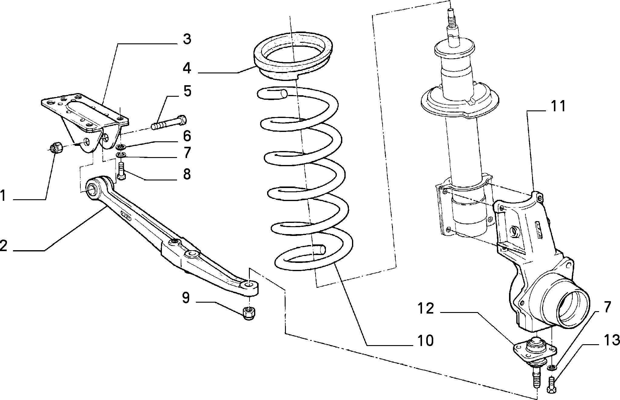 FIAT 15503811 - Remkomplekts, Stabilizatora atsaite autospares.lv