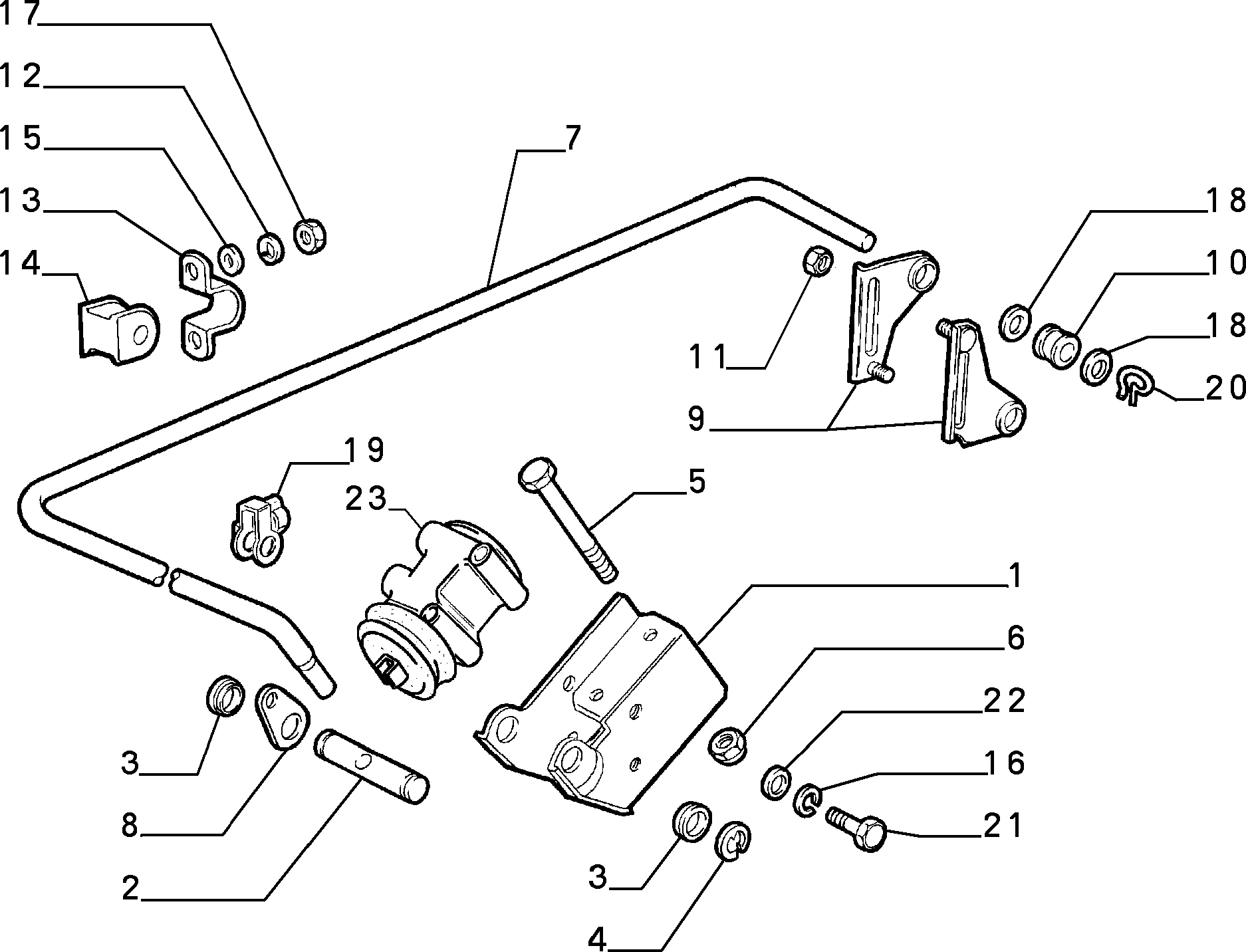 FIAT 71737889 - Bremžu spēka regulators www.autospares.lv