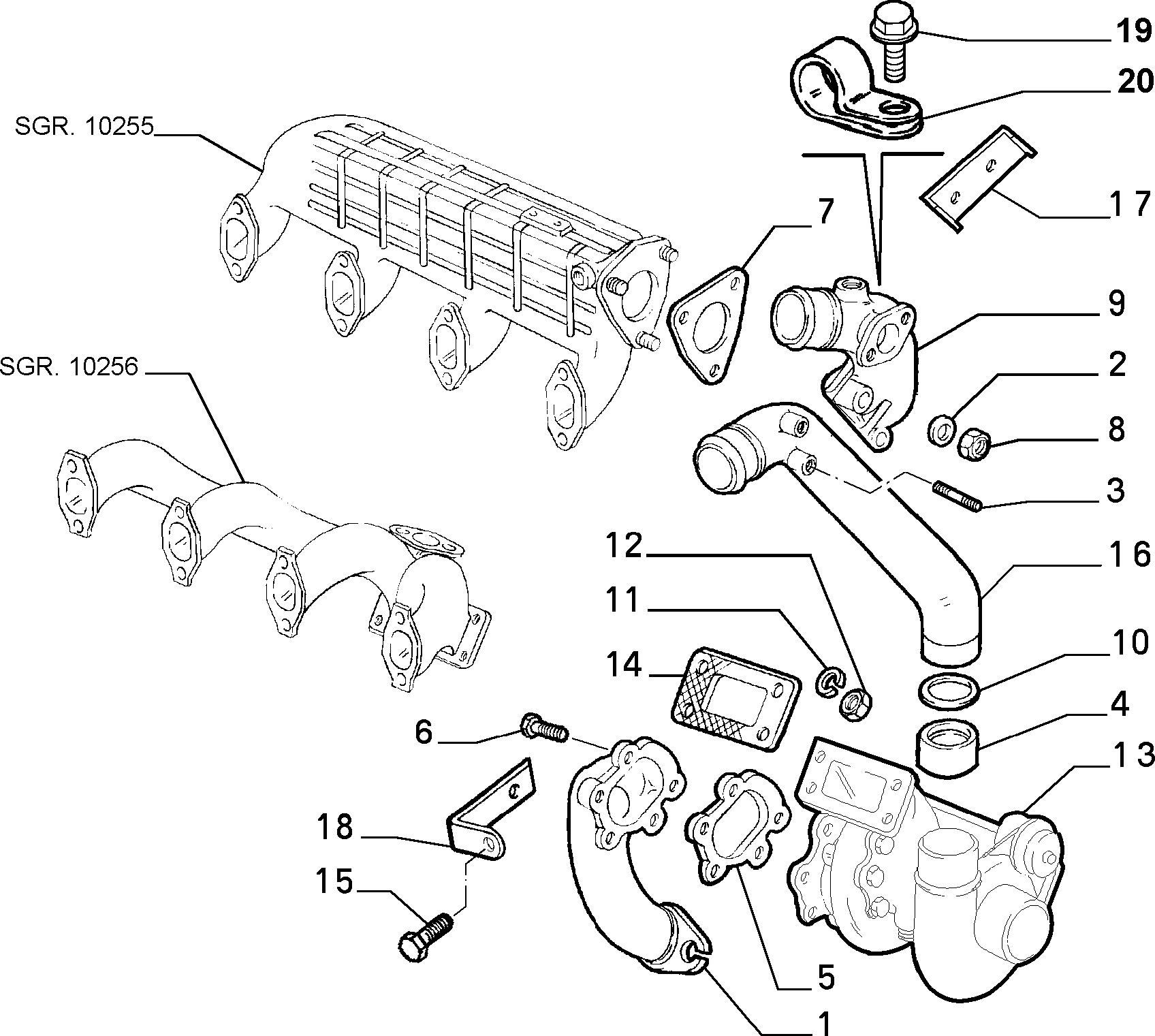 FIAT 98428577 - Kompresors, Turbopūte autospares.lv