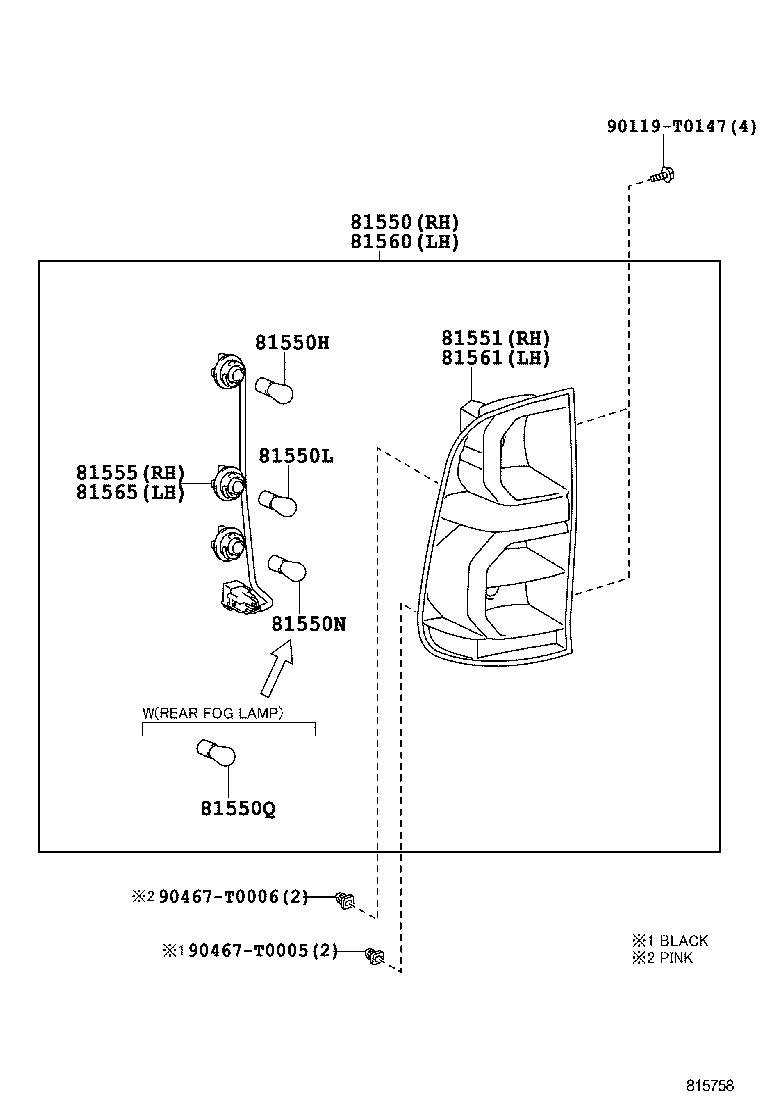 TOYOTA 90981WF006 - Kvēlspuldze, Pagriezienu signāla lukturis autospares.lv