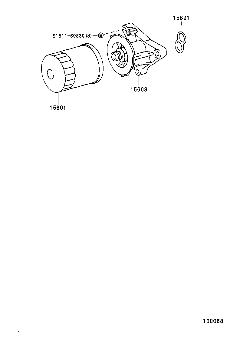 Opel 90915-03002 - Масляный фильтр www.autospares.lv