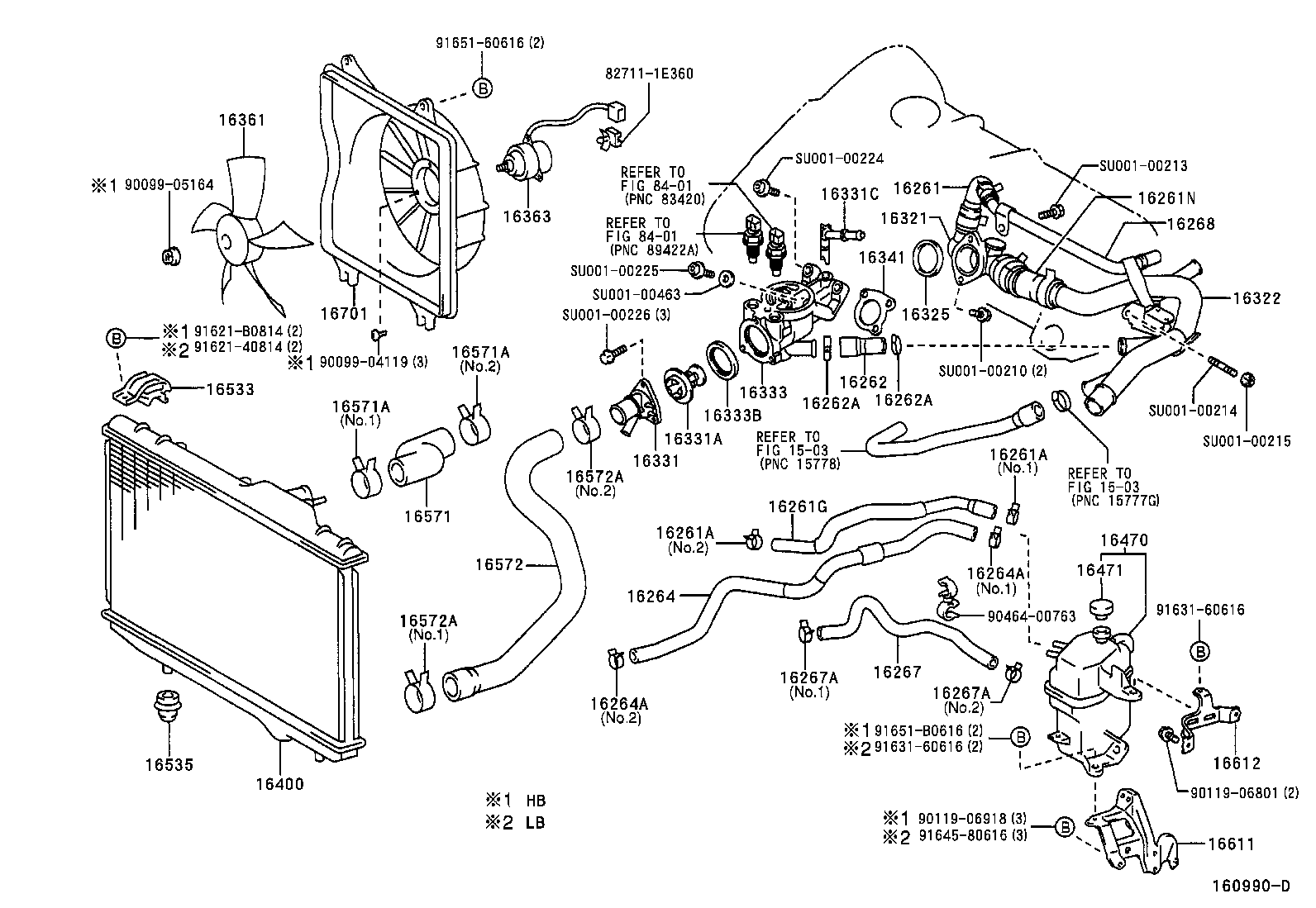 TOYOTA SU001-00223 - Termostats, Dzesēšanas šķidrums autospares.lv