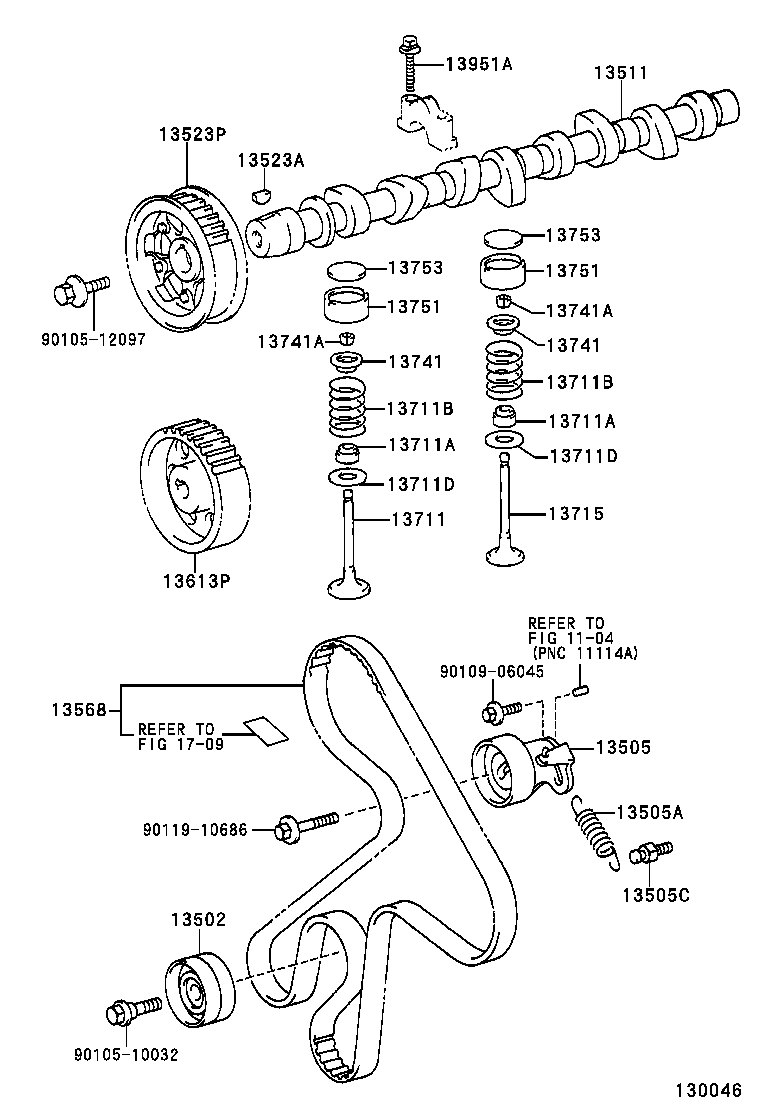 Suzuki 1350564012 - Spriegotājrullītis, Gāzu sadales mehānisma piedziņas siksna autospares.lv