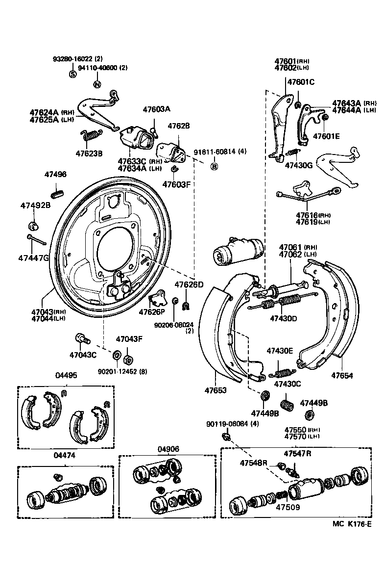 TOYOTA 47550 60120 - Колесный тормозной цилиндр www.autospares.lv