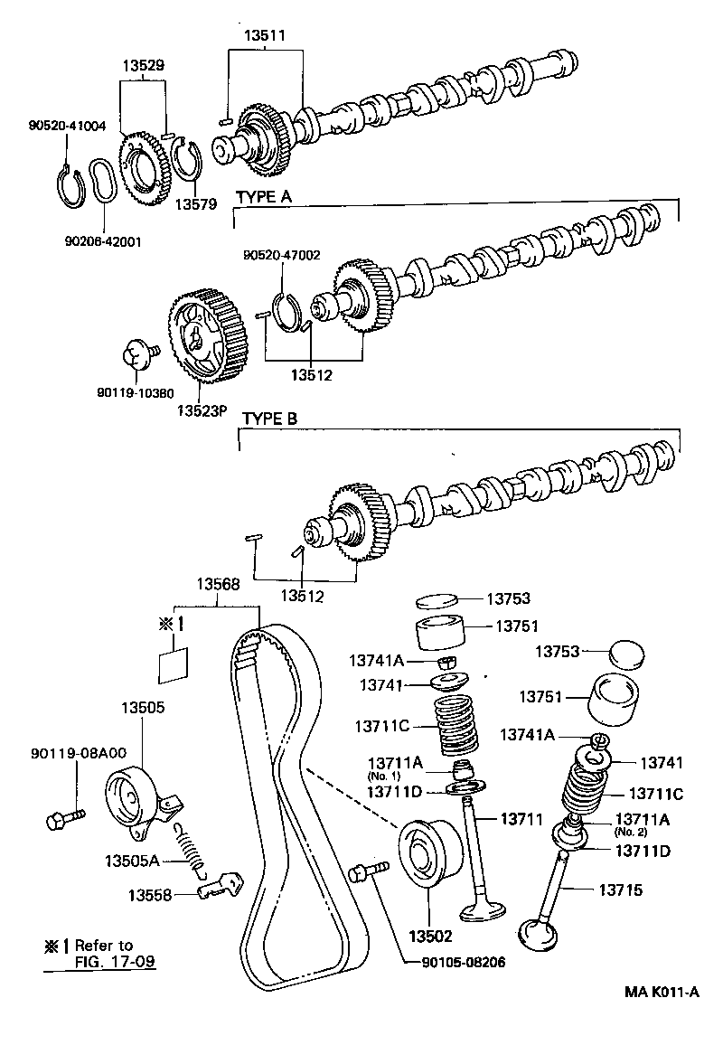 Berliet 13503-11030 - Parazīt / Vadrullītis, Zobsiksna autospares.lv