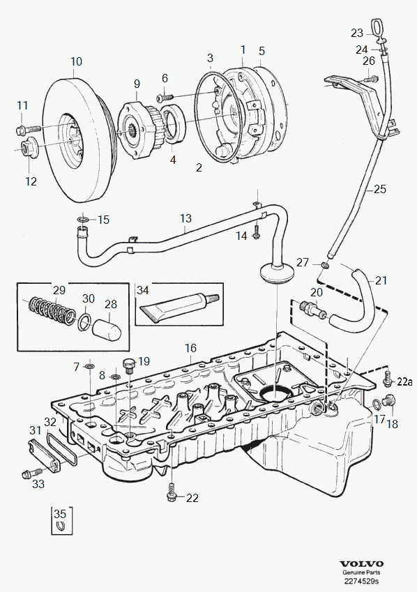 Volvo 8642559 - Blīve, Ieplūdes kolektors autospares.lv