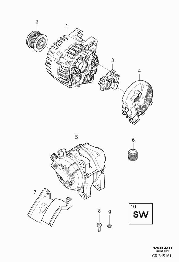 Volvo 3 605 099 7 - Ģenerators autospares.lv