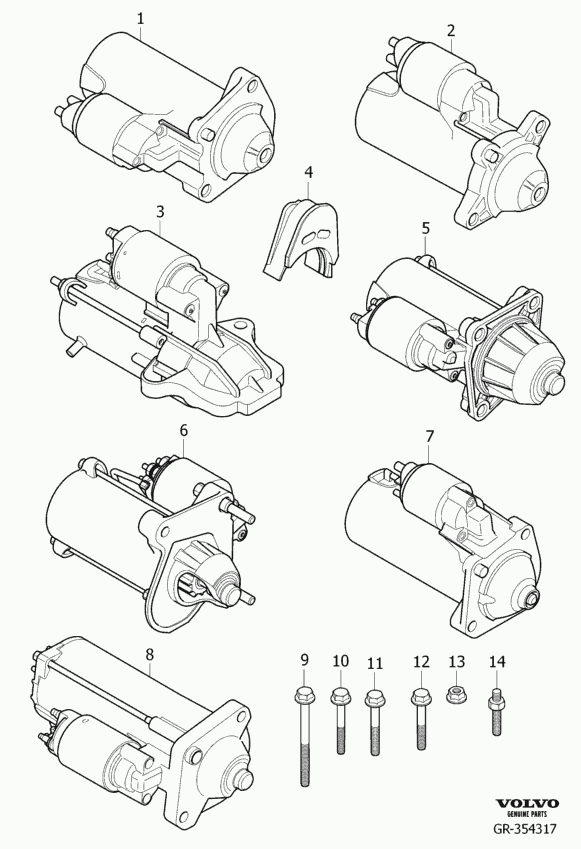 FORD 36002496 - Starteris autospares.lv