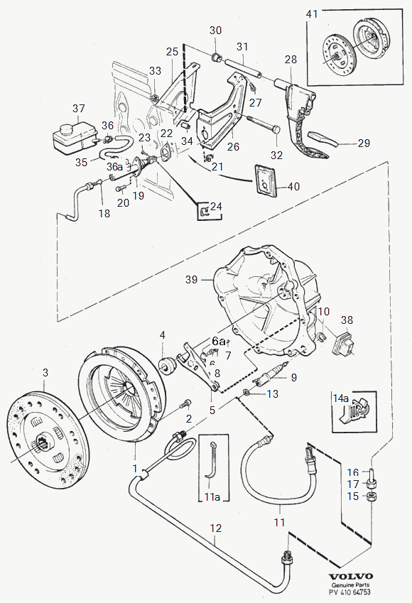 Volvo 3520553 - Sajūga piespiedējdisks autospares.lv